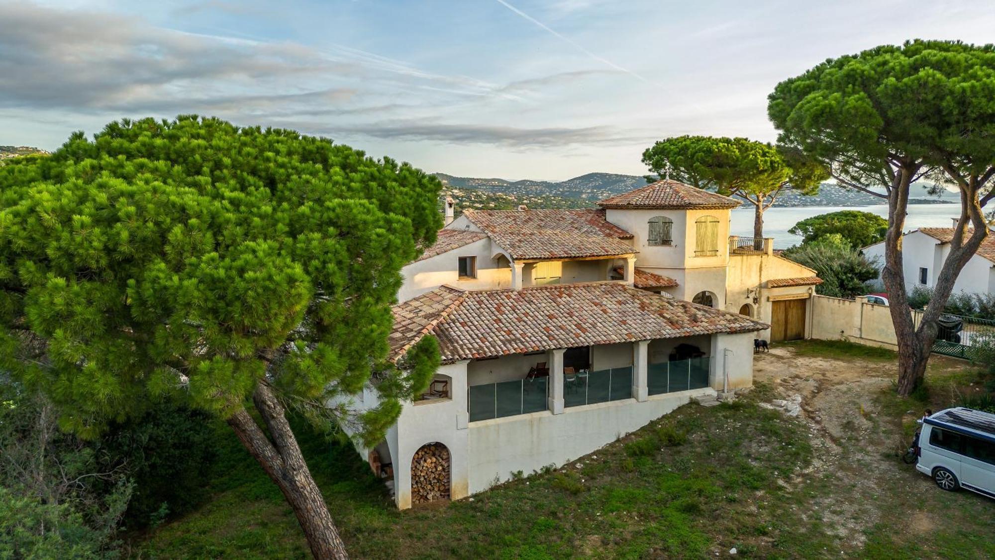 Villa Maison Elegante A Sainte Maxime Avec Vue Sur La Mer Exterior foto