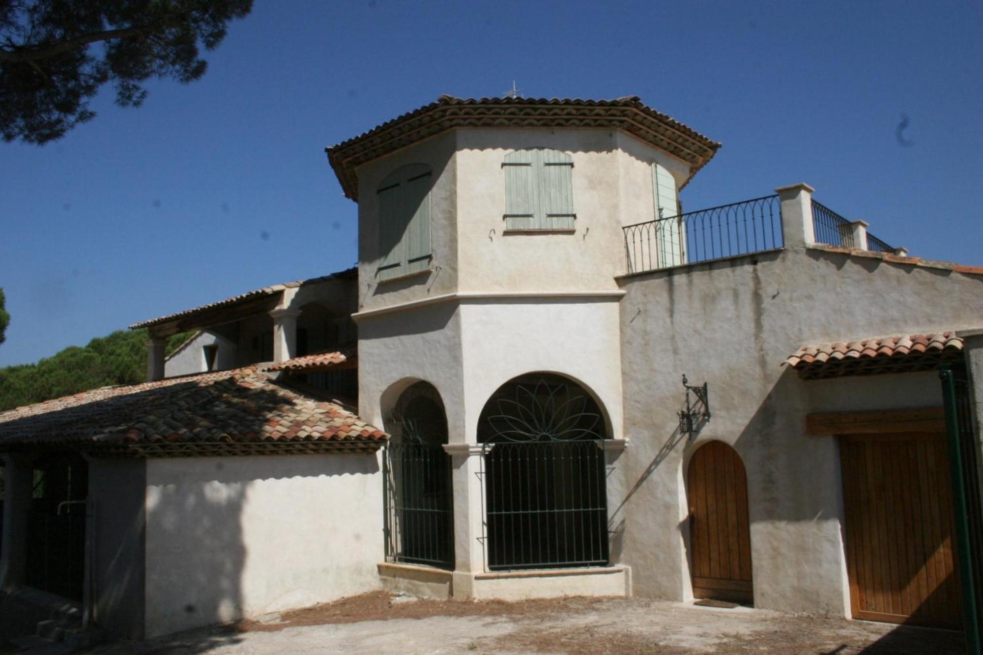 Villa Maison Elegante A Sainte Maxime Avec Vue Sur La Mer Exterior foto