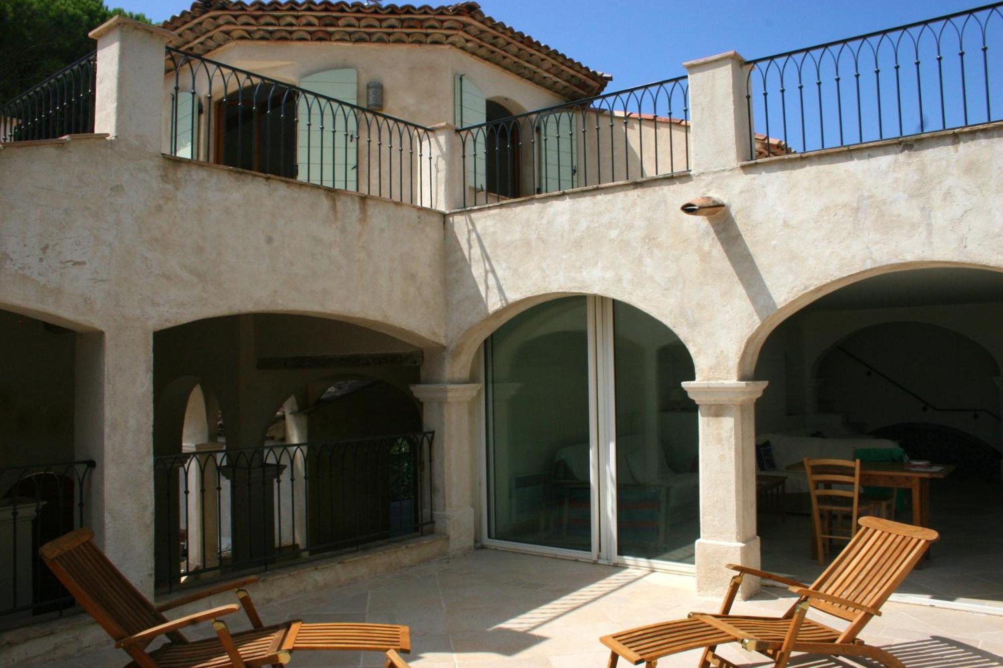 Villa Maison Elegante A Sainte Maxime Avec Vue Sur La Mer Exterior foto