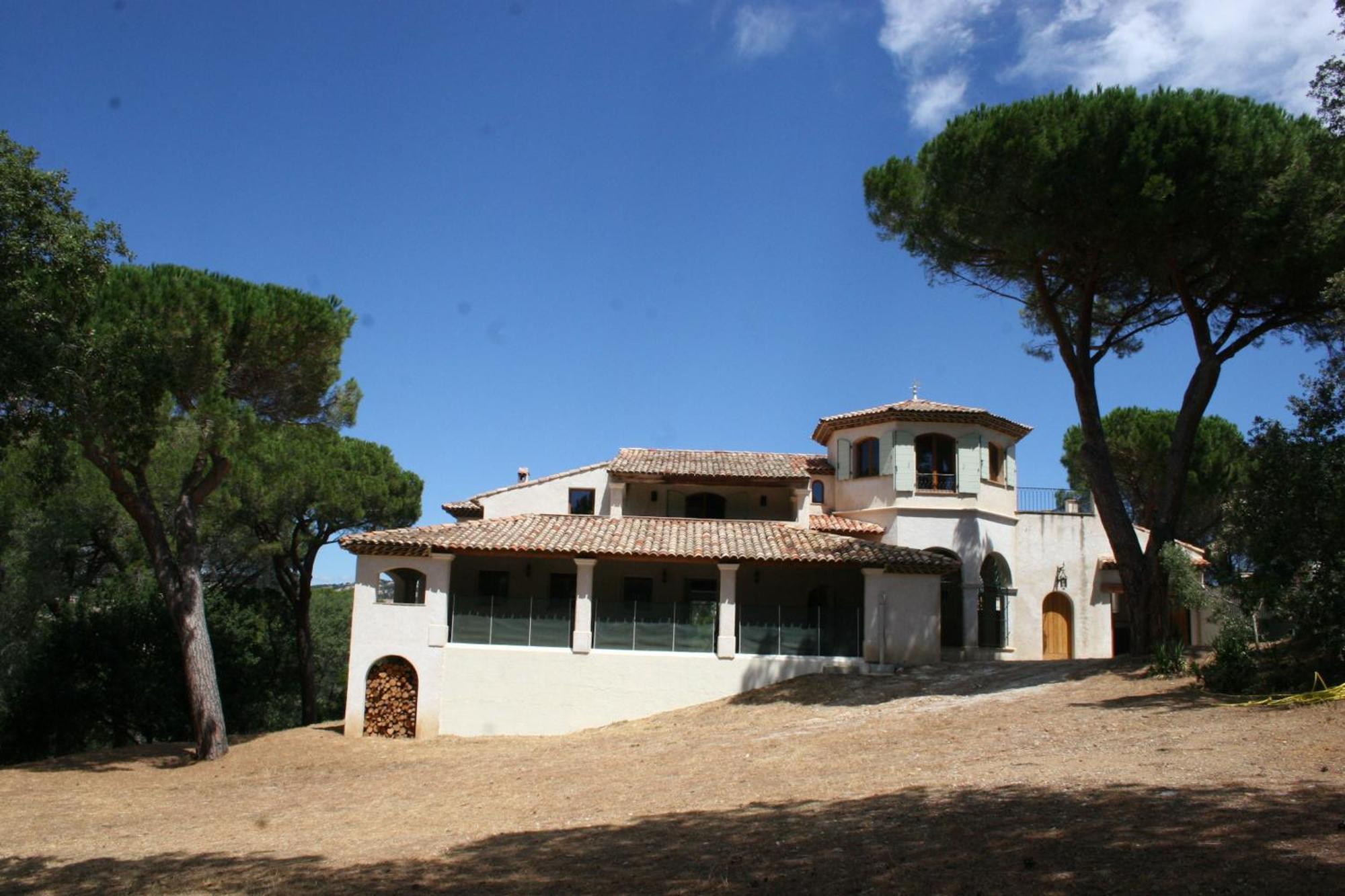 Villa Maison Elegante A Sainte Maxime Avec Vue Sur La Mer Exterior foto